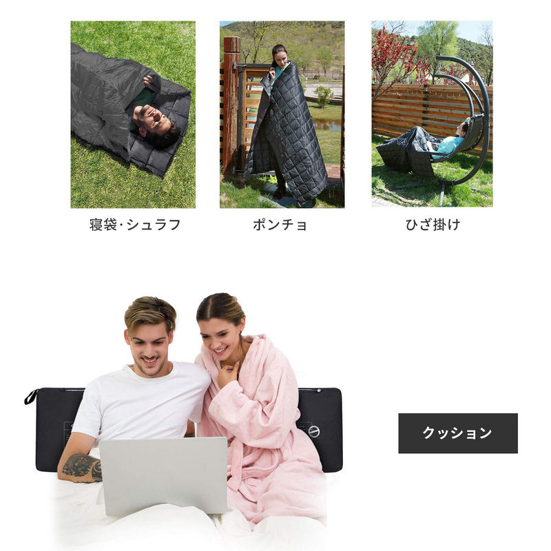 ギャラリービューアに画像をロードする, KingCamp 多用途ブランケット
